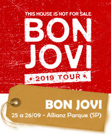 Show do Bon Jovi - Allianz Parque - 25 a 26/09 Show do Bon Jovi - Allianz Parque - 25 a 26/09