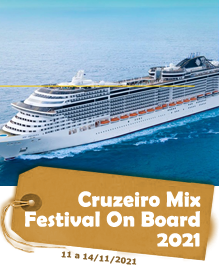 Cruzeiro Mix Festival On Board 2021 - 11 a 14/11/2021 Cruzeiro Mix Festival On Board 2021 - 11 a 14/11/2021