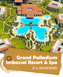 Grand Palladium Imbassaà Resort & Spa - 21 a 26/02/2020 - Imbassaà - BA Grand Palladium Imbassaà Resort & Spa - 21 a 26/02/2020 - Imbassaà - BA