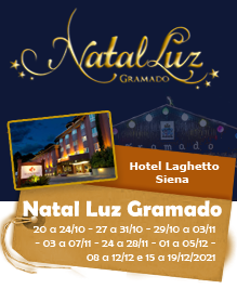 Natal Luz Gramado - Hotel Laghetto Siena - 20 a 24/10 - 27 a 31/10 - 29/10 a 03/11 - 03 a 07/11 - 24 a 28/11 - 01 a 05/12 - 08 a 12/12 e 15 a 19/12/2021 Natal Luz Gramado - Hotel Laghetto Siena - 20 a 24/10 - 27 a 31/10 - 29/10 a 03/11 - 03 a 07/11 - 24 a 28/11 - 01 a 05/12 - 08 a 12/12 e 15 a 19/12/2021