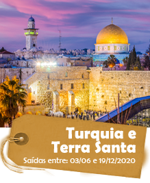 Turquia e Terra Santa – 15 dias e 14 noites - SaÃdas entre 03/06 e 19/12/2020 Turquia e Terra Santa – 15 dias e 14 noites - SaÃdas entre 03/06 e 19/12/2020